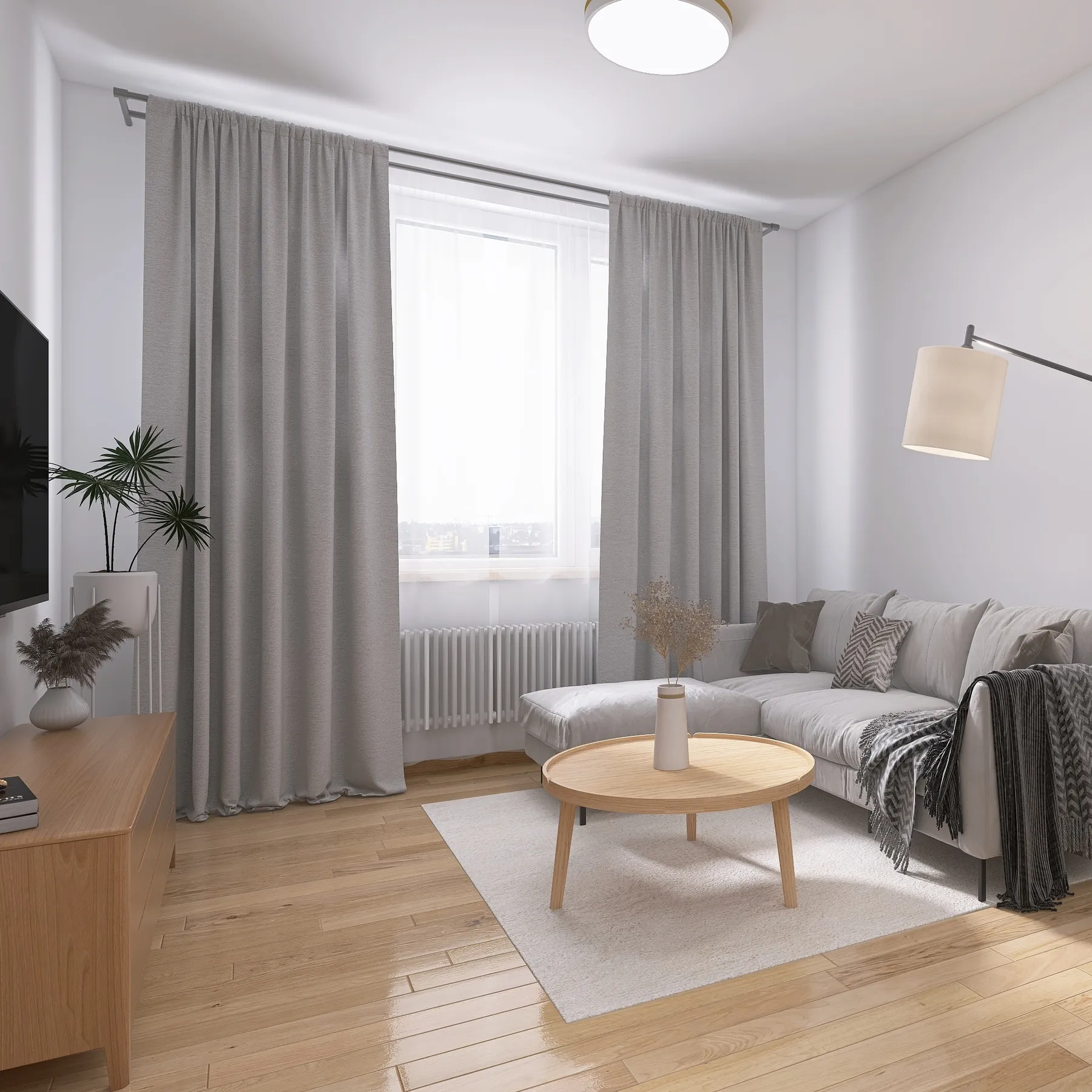 Apartment interior from a Century 21 listing
